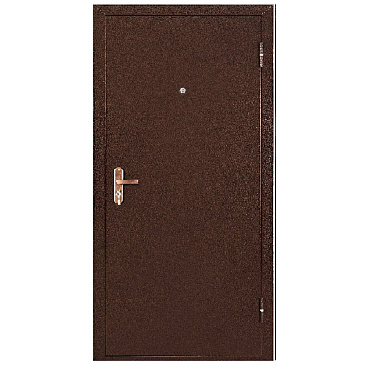 Дверь входная Промет Спец Про правая медный антик - итальянский орех 960х2050 мм