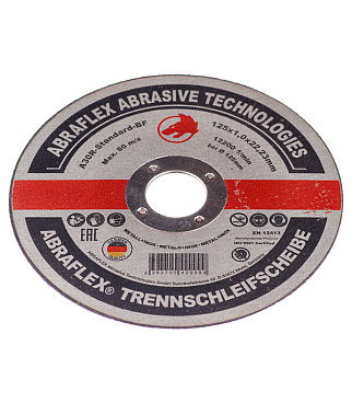 Круг отрезной по металлу Abraflex 125х22х1 мм (А125102223/29999)