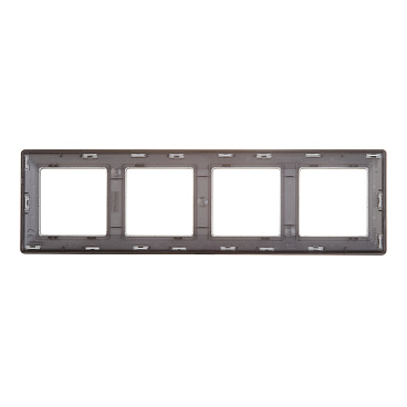 Рамка Legrand Valena Life четырехместная алюминий (754134)