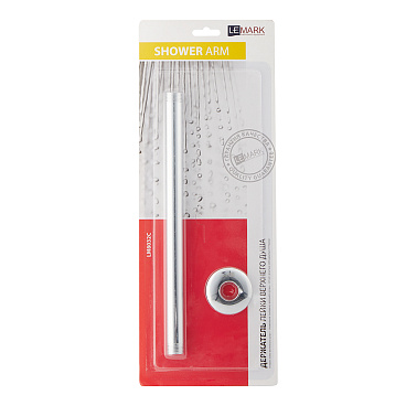 Держатель для верхнего душа Lemark 300 мм потолочный металл хром (LM8032C)