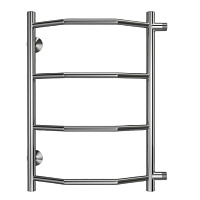 Полотенцесушитель водяной Stelmix 600х400 мм лесенка трапеция с боковым подключением 500 мм справа хром