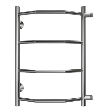 Полотенцесушитель водяной Stelmix 600х400 мм лесенка трапеция с боковым подключением 500 мм справа хром