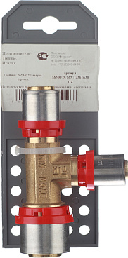 Тройник Tiemme 26(пресс) х 16(пресс) х 20(пресс)