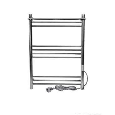 Полотенцесушитель электрический Тера Богема с полкой 800х532 мм 105 Вт с терморегулятором правый хром