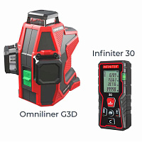 Нивелир лазерный Condtrol Omniliner G3D с дальномером (1-5-238)