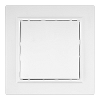 Выключатель EKF Минск одноклавишный встраиваемый белый (ERV10-021-10)
