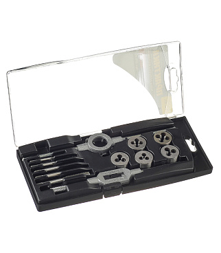 Набор плашек и метчиков Практика (779-455) (12 шт.)