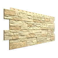 Панель фасадная Docke Stein Premium 1098х400 мм янтарная