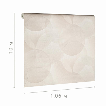 Обои компакт-винил на флизелиновой основе Ornamy Bauhaus 8051-02 (1,06х10,05 м)
