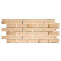 Панель фасадная Docke Berg 1015х434 мм золотая