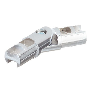 Соединитель поворотный для двух труб к системе Joker d25 мм усиленный хром