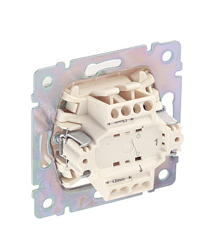 Выключатель Legrand Valena одноклавишный встраиваемый белый (694260)