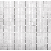 Мозаика Starmosaic Wild Stone белая из натурального камня 305х305х4 мм полированная