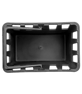 Корзина для дождеприемника пластиковая 300х300 мм Gidrolica черная