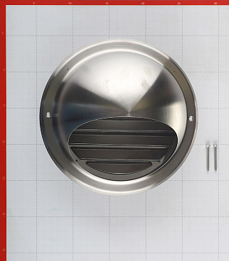 Выход вентиляционный стенной стальной Era d150 мм