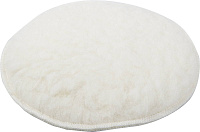 Полировальная насадка ЗУБР из натурального меха на липучке, 180мм