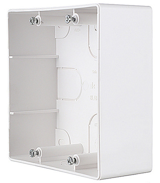 Коробка монтажная для силовых розеток Blanca открытая установка IP20