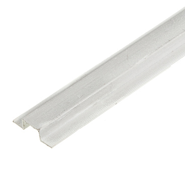 Омега-профиль алюминиевый 3 м 1 мм белый RAL 9010
