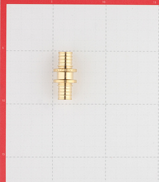 Соединитель прямой Stout 16 х 16 мм латунный (SFA-0003-000016)