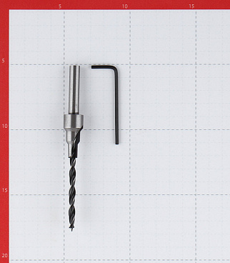 Сверло по дереву Практика 5х70 мм конфирмат для мебельной стяжки 7х70 мм (774-955)