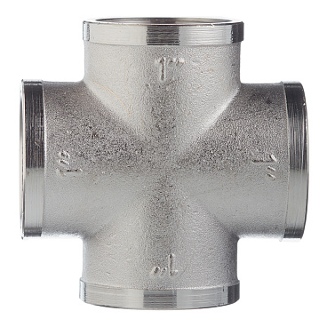 Крестовина Valtec 1 ВР(г) х 1 ВР(г) х 1 ВР(г) х 1 ВР(г) латунная (VTr.760.N.0006)