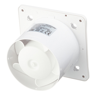 Вентилятор осевой Awenta KW100T без панели с таймером d100 мм белый