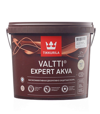 Антисептик Tikkurila/Tikkivala Valtti Expert Akva декоративный для дерева белый дуб 2,7 л