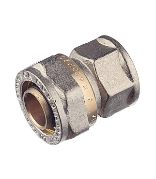 Соединитель прямой 20 обж(ц) х 1/2 ВР(г)