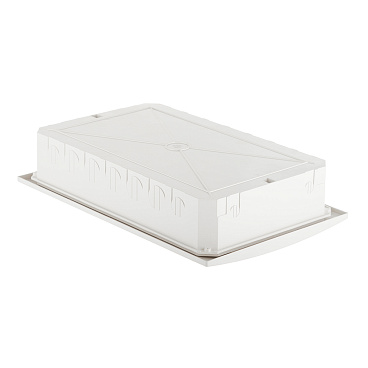 Щит распределительный встраиваемый Dekraft ЩРВ-П-18 пластиковый IP41 250х400х100 мм 18 модулей