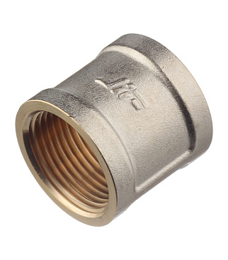 Муфта 3/4 ВР(г) х 3/4 ВР(г) латунная