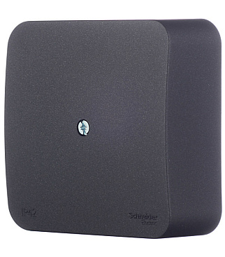 Коробка распределительная Systeme Electric Blanca накладная антрацит (BLNRK000016)