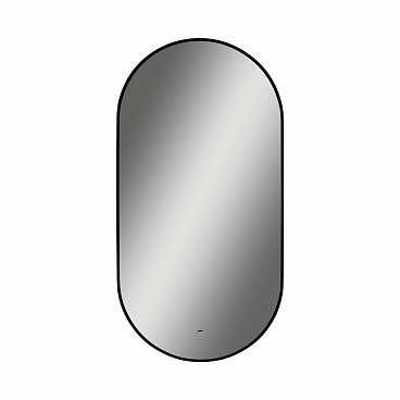Зеркало с подсветкой овальное 50х100 см бесконтактный сенсор Continent Capsula Led (ЗЛП5031)