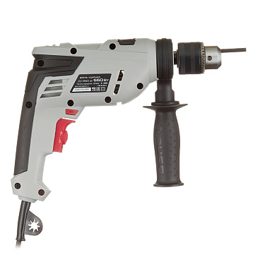 Дрель сетевая ударная Зубр ДУ-550 ЭР 550 Вт ключевой патрон