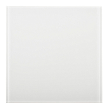 Панель декоративная для вентилятора KW Awenta PTG100 белое матовое стекло