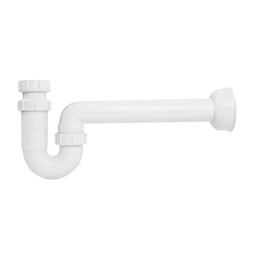 Сифон для раковины и мойки McAlpine 1 1/2х40 мм без выпуска с отводом с соединением 40 мм (MRSK14)