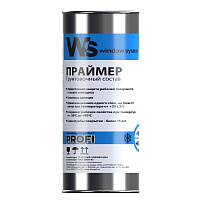 Грунт строительный Window System Prof каучуковый 1 кг прозрачный