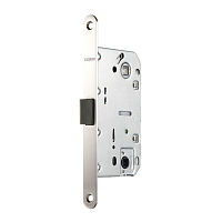 Замок врезной Fuaro PLASTP96WC-50 SN для межкомнатной двери под фиксатор матовый никель