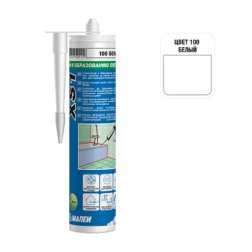 Герметик силиконовый санитарный Мапеи XS1 белый 300 мл