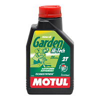 Масло для 2-тактных двигателей Motul Garden 2T Hi-Tech синтетическое 1 л (MBK0021086)