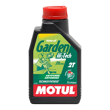 Масло для 2-тактных двигателей Motul Garden 2T Hi-Tech синтетическое 1 л (MBK0021086)