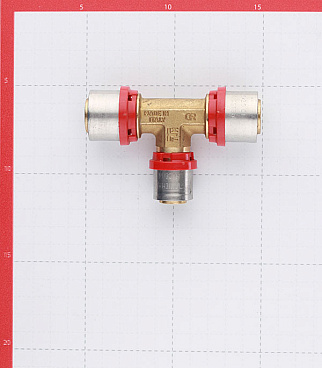 Тройник Tiemme 26(пресс) х 20(пресс) х 26(пресс)