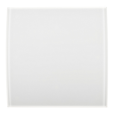 Панель декоративная для вентилятора KW Awenta PEG100 белое матовое стекло