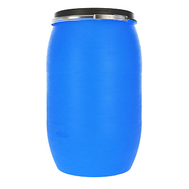 Бочка для жидких/сыпучих веществ ЗТИ Опен Топ 127 л полиэтиленовая широкая горловина