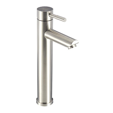 Смеситель для раковины высокий Corsa Deco AS однорычажный сталь (FBASL)