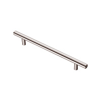 Ручка-рейлинг мебельная Kerron Metallic d10 мм металлическая сталь (R-3010-160 ST)