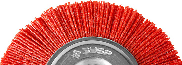 ЗУБР ″Профессионал″. Щетка дисковая для дрели, нейлоновая проволока с абразивным покрытием, 75мм