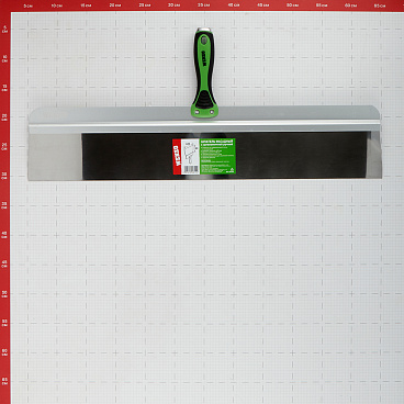 Шпатель фасадный Wenzo 600 мм с эргономичной ручкой и широким полотном (684780)