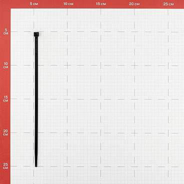 Стяжка кабельная Европартнер 200х4,8 мм нейлонoвая черная (100 шт.)
