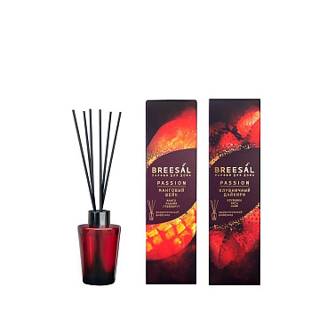 Аромадиффузор с палочками Breesal Passion Манговый шейк 70 мл