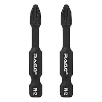 Бита Rage by Vira (554125) PH2 магнитная 50 мм торсионная (2 шт.)